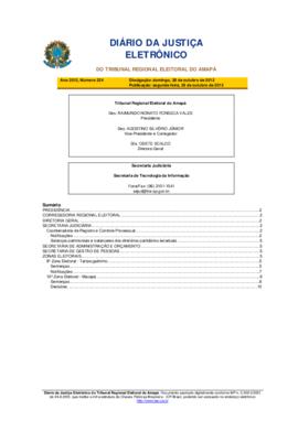 Diário da Justiça Eletrônico nº 224/2012