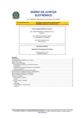 Diário da Justiça Eletrônico nº 122/2012